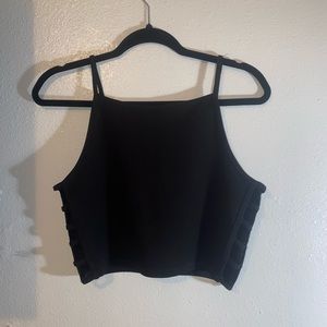 CLOCKHOUSE Women’s Crop Top Black M - used less than 5 times. From Brazil